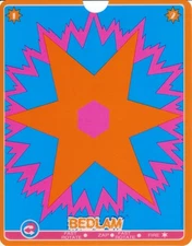 Vectrex Reproduction OVERLAY, OEM Quality - BRAND NEW - Bedlam