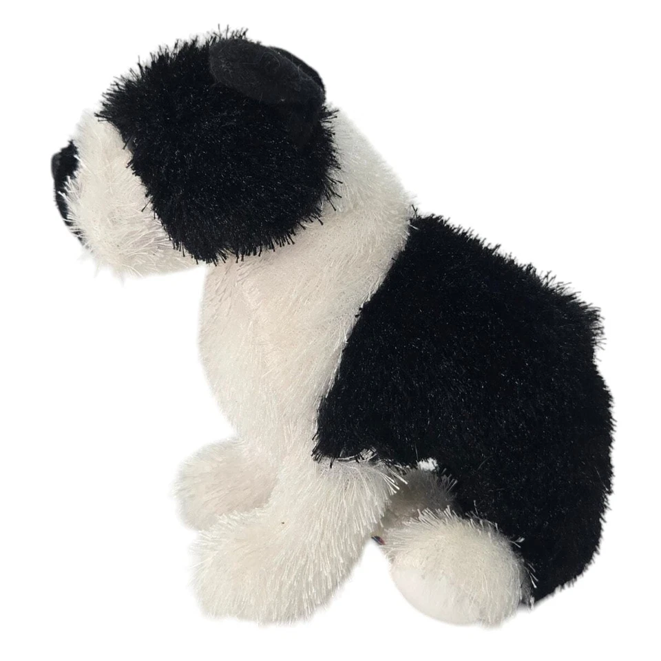 Ganz Webkinz Boston Terrier Puppy Dog Plush Stuffed Animal HM173 8" No Code Toy - Image 4 of 4