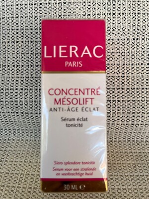 LIERAC Paris Concentre Mesolift Anti-Aging Radiance Toning Serum 1.1 oz30 ml NEW