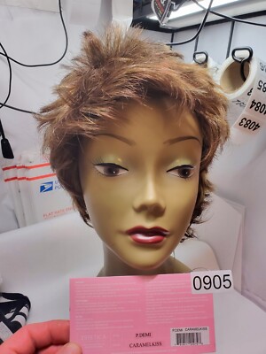 Estetica Wigs Classique short chestnut brown auburn 2  p. demi caramel kiss 