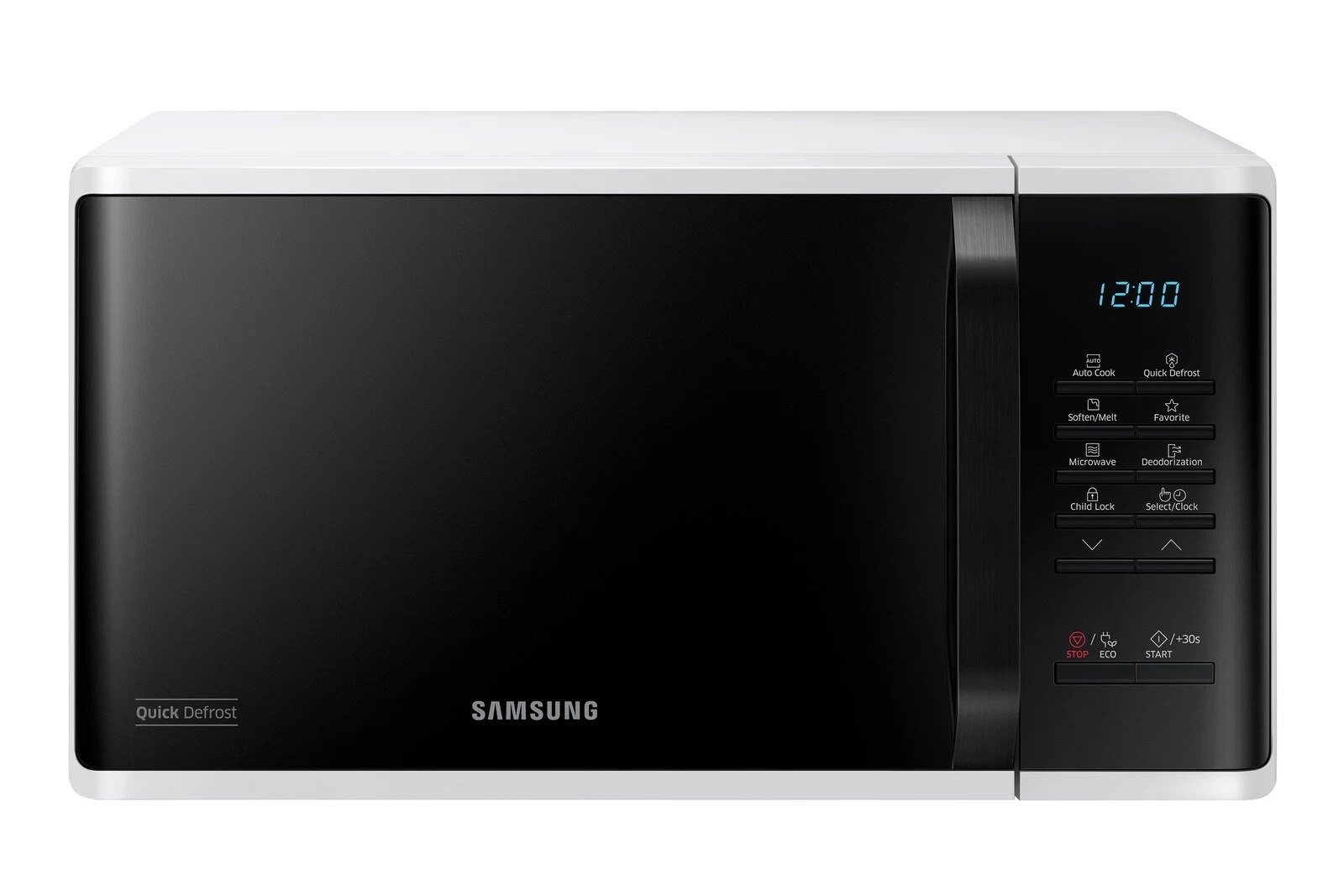 Samsung MW3500K Solo Microwave Oven with Quick Defrost, 23L