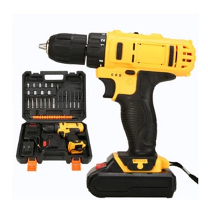 Cordless Home Hand Drill Electric Screwdriver Set with Battery Electric Drill