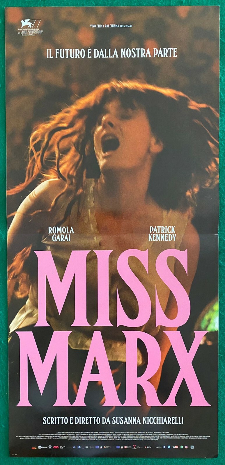 Locandina originale film Miss Marx (2020) - Regia di Susanna Nicchiarelli