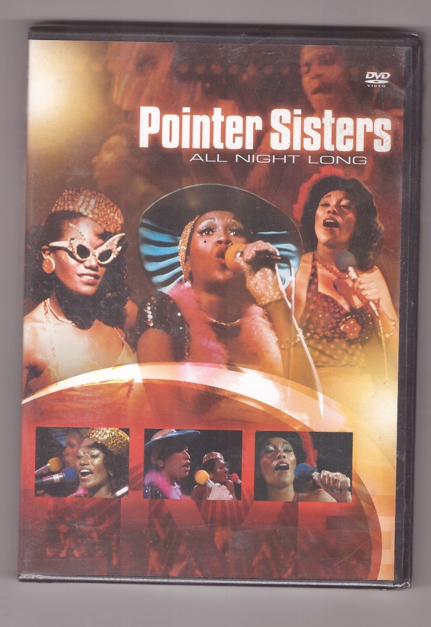 POINTER SISTER- ALL NIGHT LONG DVD NUOVO SIGILLATO