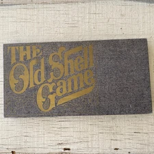 Vintage Board Game Selchow & Righter 1974 The Old Shell Game Board Game Parts