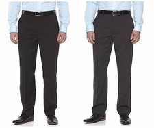 Apt.9 Mens Modern-Fit Performance Flat-Front Dress Pants Black or Gray NEW 60
