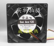 Sanyo 9G1212G1D01 DC12V 0.98A 120 38MM 4500RPM 3-Wire Inverter Cooling Fan