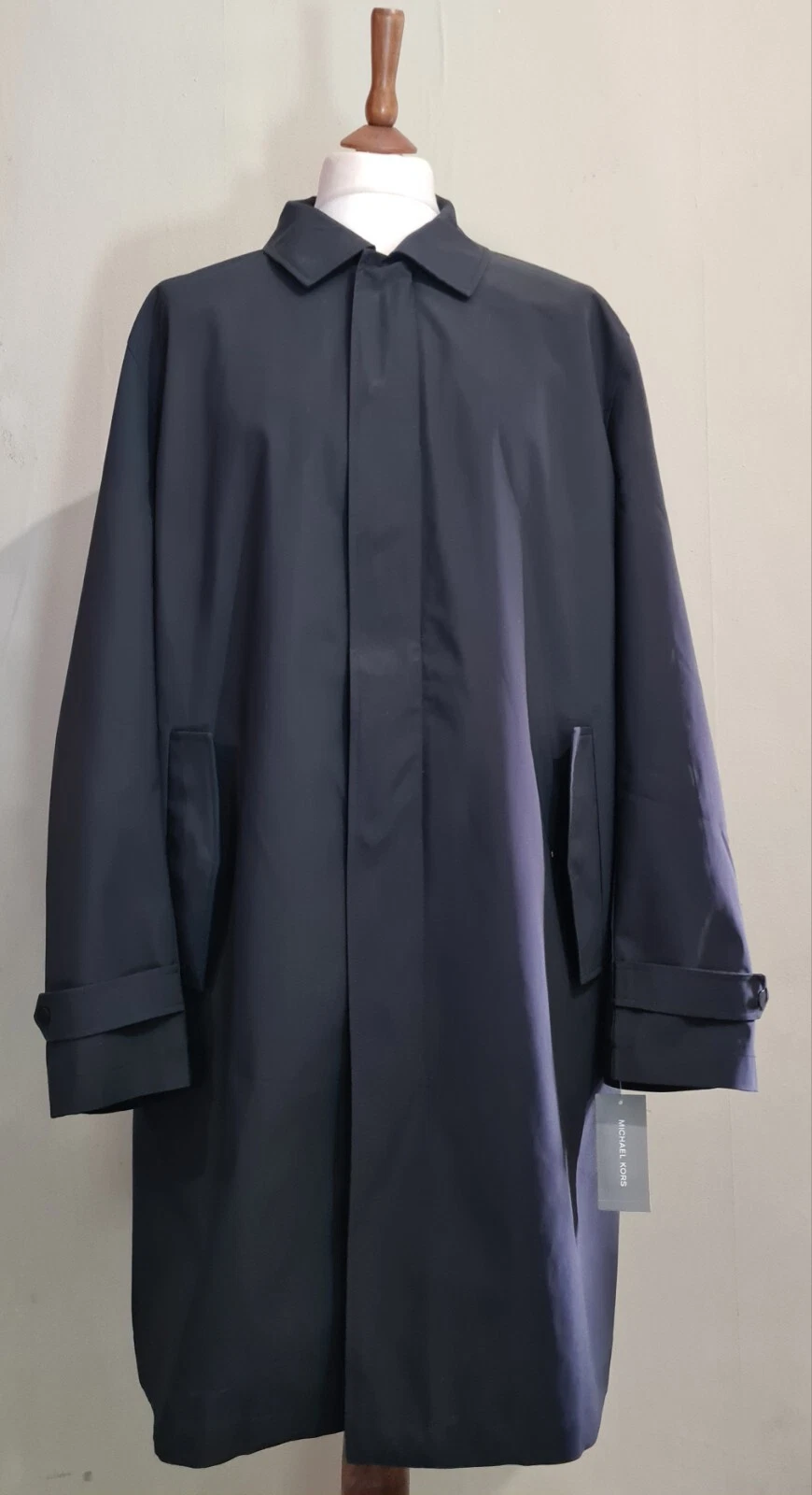 Cappotto auto Michael Kors MTX97113 nero taglia large uk 42 eu 52