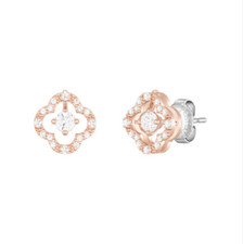 J.Estina J.Fenella DUELLO Earrings Rose Gold Plated JJJTEQ2BF042SR000 Silver 925