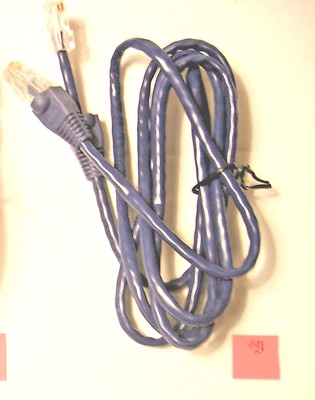 NETGEAR cable~Blue~RJ45~5 ft  ~ also available RJ45 Belkin cat 5E patch cable~  