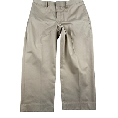 Bean Mens Classic Fit Khaki Chino Pants Size 37x26