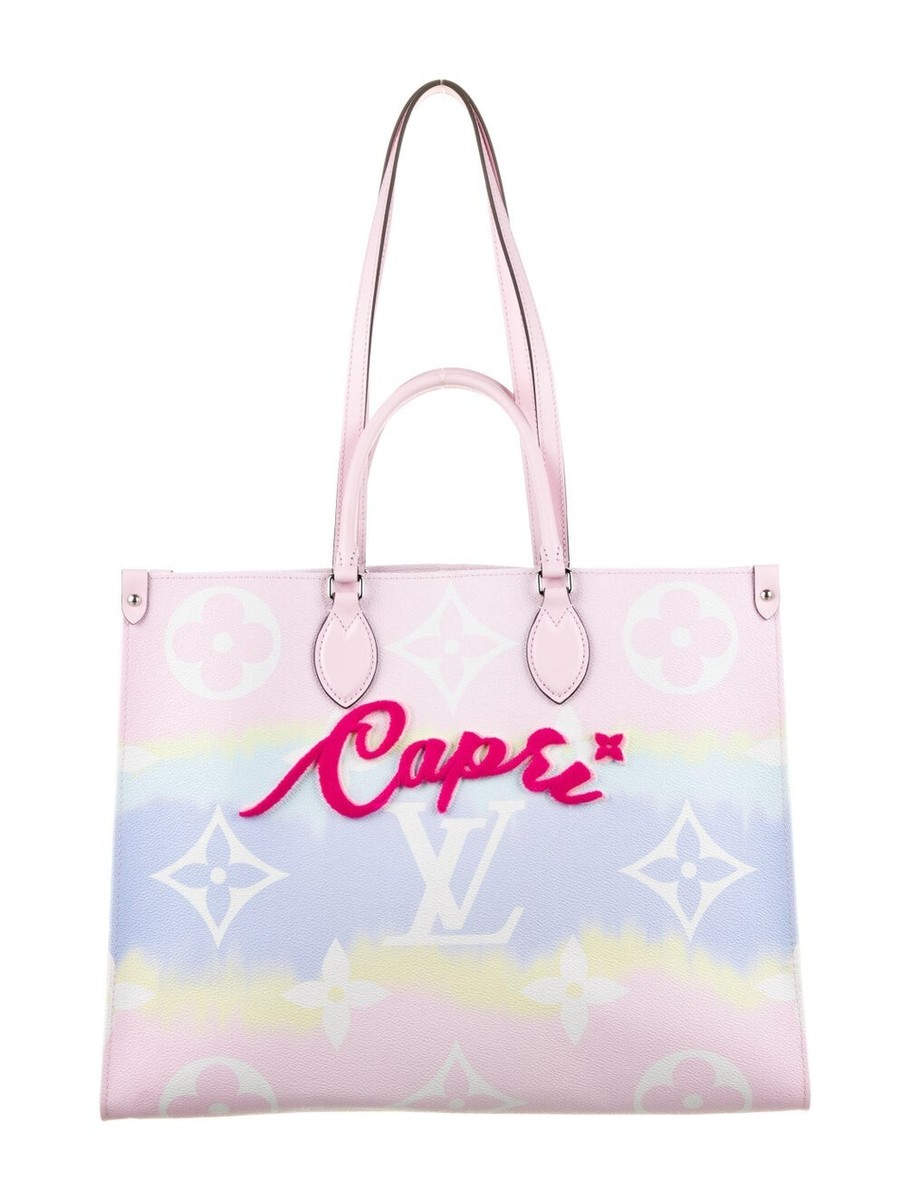 CAPRI Louis Vuitton Onthego GM Pink Escale BYTHEPOOL SHOULDER