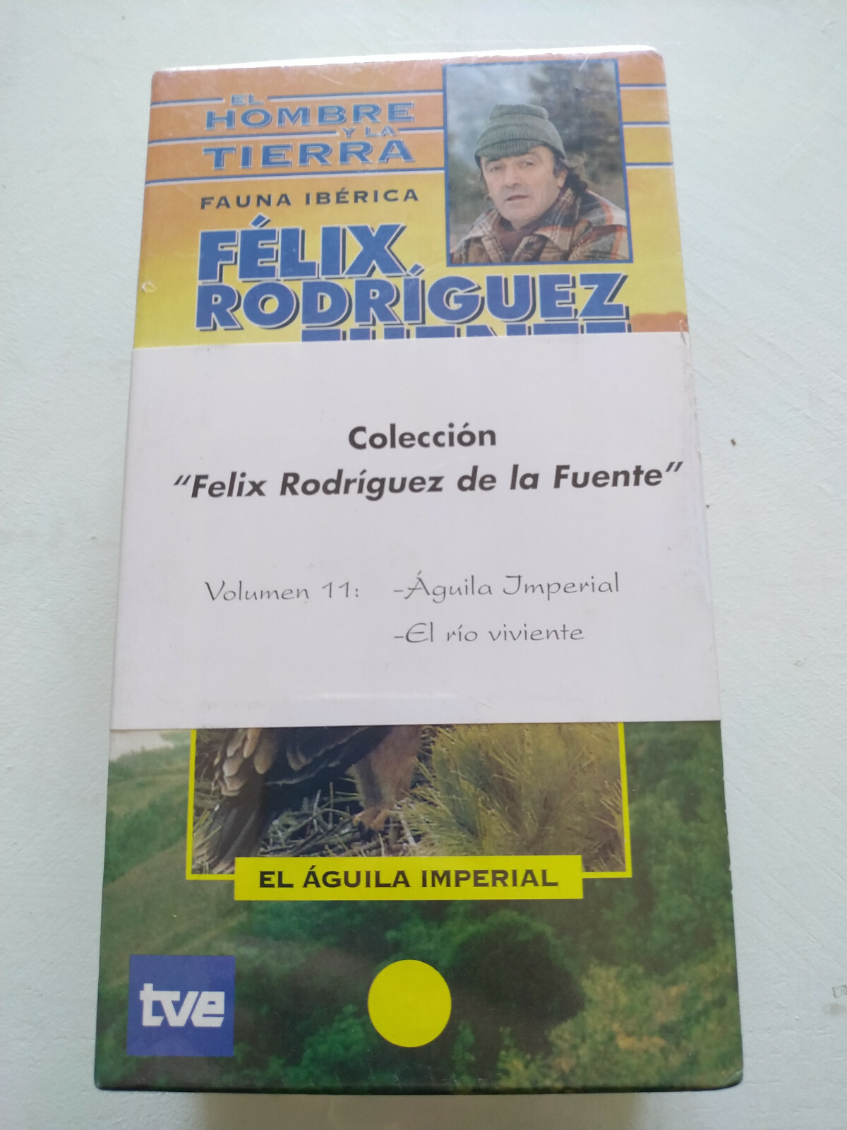 Felix Rodriguez of the Fuente The Eagle Imperial Living River - 2 x VHS New