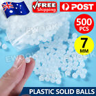 <!--F#f_0-->500PCS 7mm Diameter PP Solid Plastic Balls Roller Bearing Transmission NEW<!--F/-->