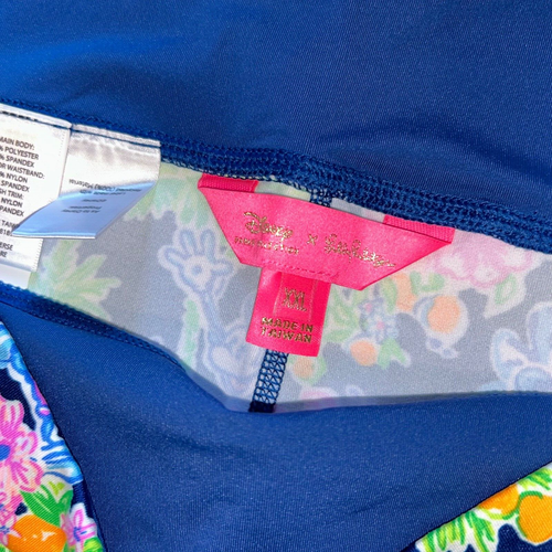 Disney x Lilly Pulitzer Mickey Minnie Mouse Weekender Leggings Navy Sz XXL NWT - Picture 8 of 10