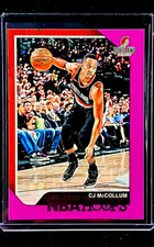 2018 2018-19 Panini NBA Hoops Purple #178 CJ McCollum Portland Trail Blazers