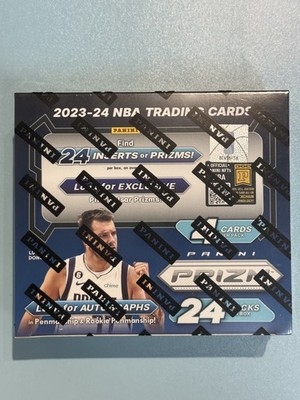 2023-24 NBA Panini Prizm Retail Box 24 Pack Factory Sealed Wembanyama RC