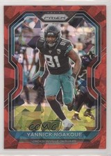 2020 Panini Prizm Red Ice Prizm Yannick Ngakoue #99 wd9
