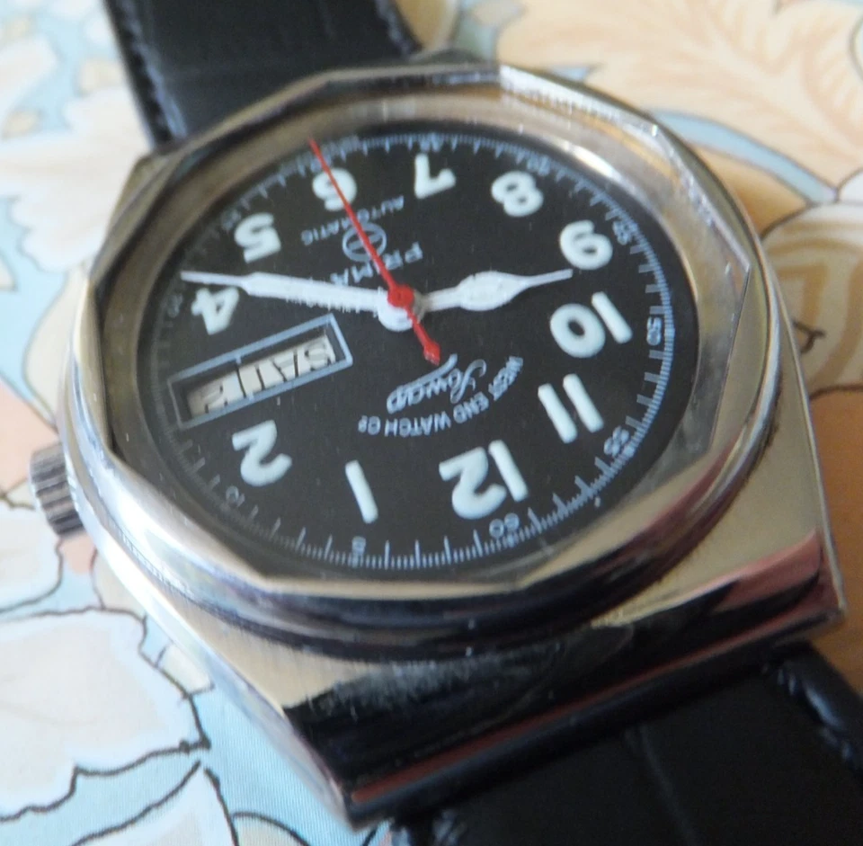 Reloj Automático West End Watch Co 36mm "Sowan" 17 Joyas Años 70 Foto 3 de 4