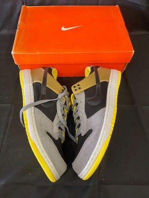 NEW 2006 Nike Air Zoom Dunkesto Black Sonic Yellow Size 13