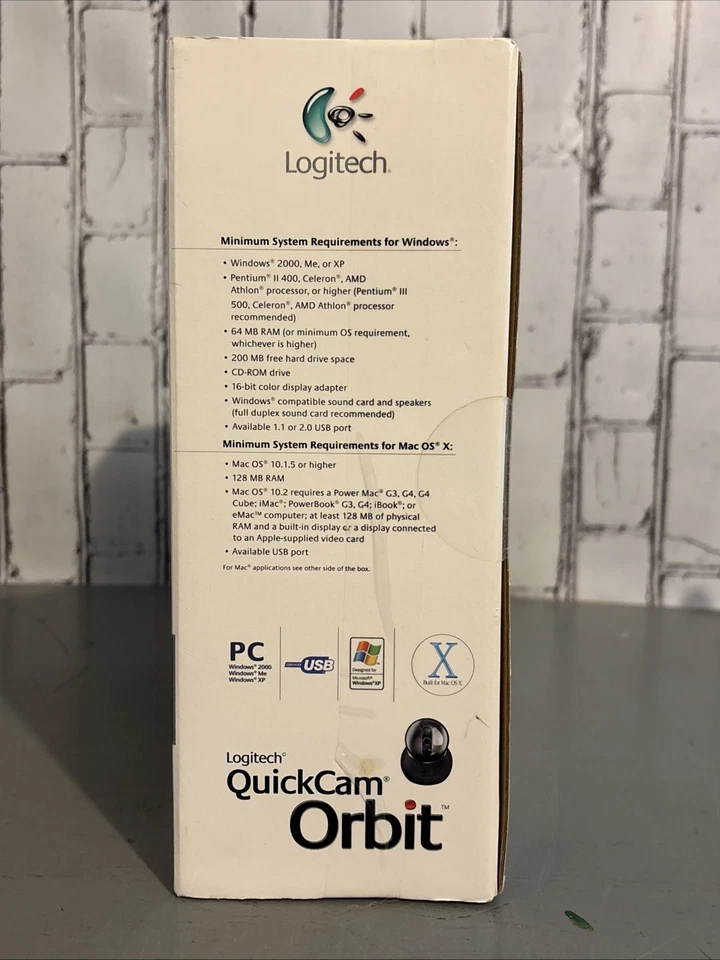 Logitech QuickCam Orbit Mechanical Pan And Tilt Camera -New - Image 4 of 4