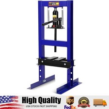 6 Ton Hydraulic Shop Press H-frame Garage Floor Shop Press Height Adjustable