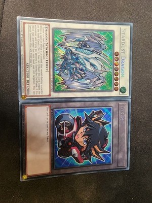 Stardust Dragon L5DD-ENS01 Legendary 5d's Decks Chibi Euro Print W/token