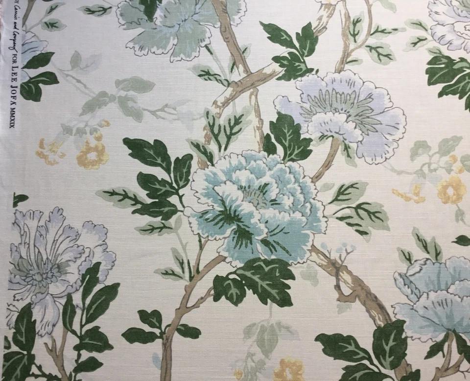 LEE JOFA CURTAIN FABRIC ‘INISFREE’ 1.5M - INLET - LINEN BLEND - CARRIER & CO - Image 2 of 4