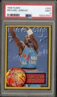 1996-97 Fleer Michael Jordan #282 PSA 9 MINT HOF