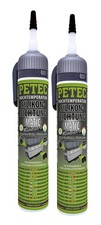 2x PETEC Hochtemperatur Silikondichtung MATIC 200ml Kartusche SCHWARZ - 97720