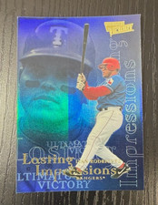 2000 Ultimate Victory L7 Ivan Rodriguez - Lasting Impressions - NM