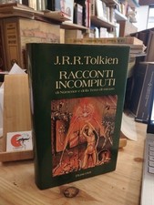 Racconti Incompiuti di J. R. R. Tolkien - Rusconi 1981 - Prima Edizione Mappa