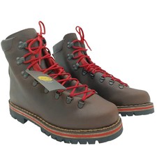 Scarpone scarpa scarpe artigianale in Cuoio da lavoro, campagna, caccia, trekkin