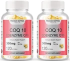 CoQ-10 300mg 240 Softgels Coq10 Co Q10 Coenzyme Heart Support NON GMO