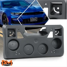 For 19-21 Chevy Camaro Front Bumper License Plate Tag Mounting Bracket Holder
