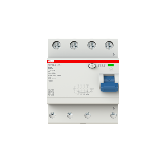 Abb Fi-schalter Fx204 A-40/0.03 40a 30ma Typ A - Bild 2