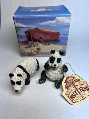 Holy Herd Noah s Ark Pete Apsit Panda Figurines With Box And Tag