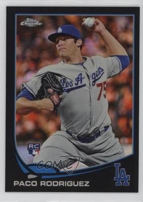 2013 Topps Chrome Black Refractor 31/100 Paco Rodriguez #182 0l0k