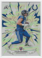 2025 Topps Resurgence Tyler Warren Refractor Parallel Rookie Card #140