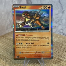 Entei 030/197 - Obsidian Flames - Holo - Rare