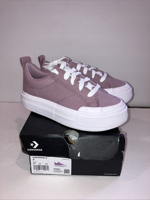 Converse Chuck Taylor All Star Move Platform Low Top Lavender Shoes Y Size 3 NEW