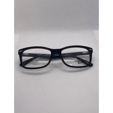 Ray Ban RB5228 2000 Black Rectangular Eyeglasses Frames 53 17 140