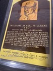 1964 DATE YELLOW HOF TED WILLIAMS SIGNED CARD AUTO AUTOGRAPH PSA/DNA SLAB