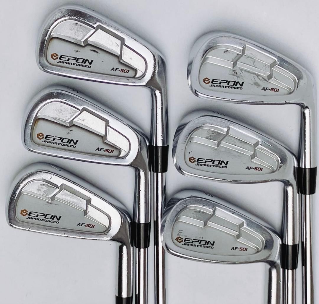 【良品】地クラブ EPON AF-501 アイアンセット ゴルフクラブ 6本 Epon iron set AF-501 Golf Club Golf Clubs | eBay