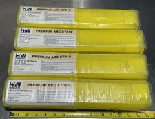 (4) HYW Products, Premium ARC Welding Rods, E7018, 1/8" x 14", 10lbs