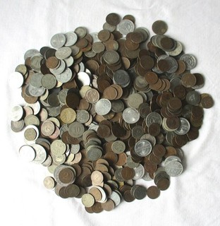 Münzkonvolut Deutsches Reich 1750g Kaiserreich Inflation Notgeld Sammlung