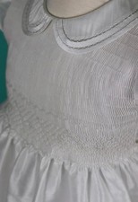 Smocked First Communion / Flower Girl Dress, Size 10