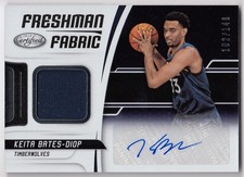 2018-19 Certified Freshman Fabric Signatures KEITA BATES-DIOP FFS-KBD #/149 Auto
