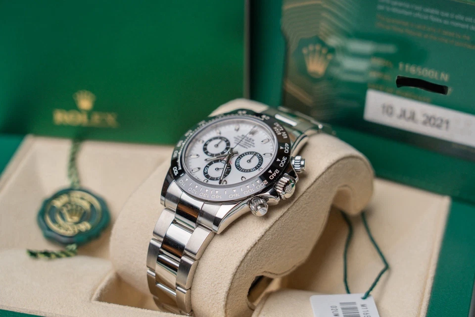 Reloj Rolex Cosmograph Daytona blanco para hombre - 116500LN Foto 3 de 4