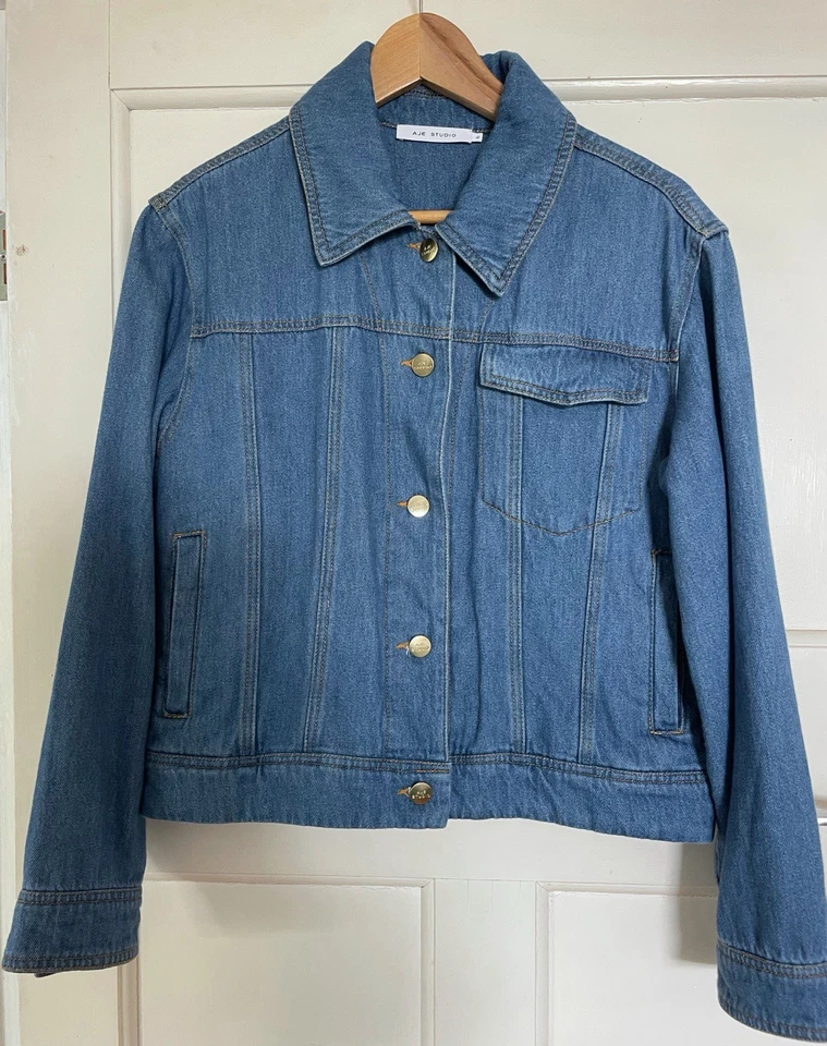 Aje Studio Sunray Denim Jacket. Never Worn. - image 3 of 4